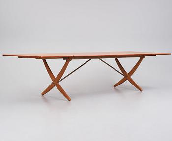 Hans J. Wegner, an 'AT-314' dinner table with flaps, Andreas Tuck, Denmark 1950-60s.