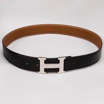 HERMÈS, BÄLTE, storlek 90.
