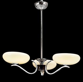 TAKLAMPA, art deco, 1930/40-tal. H 62.