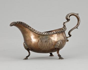 SÅSKANNA, silver, England, London 1763-64. Totalvikt 315.