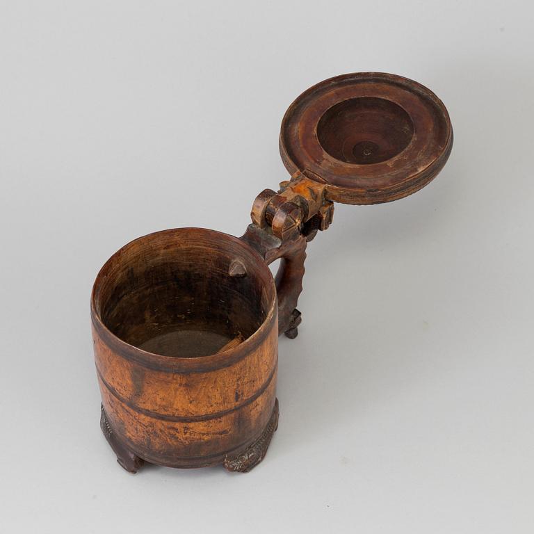 A TANKARD, Norway, 18th/19th century.