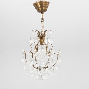A mid 1900s Rococo style chandelier.