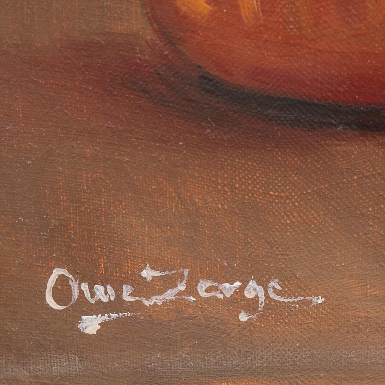 Owe Zerge, Still life with flowers.