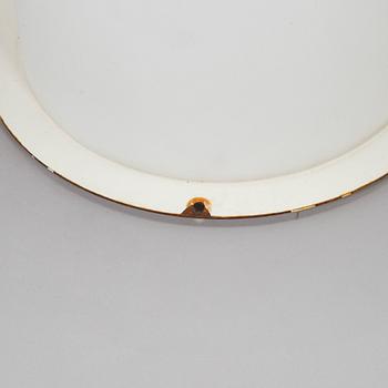 Eero Aarnio, lattiavalaisin, "Tupla kupla", ulkokäyttöön, Melaja Oy.