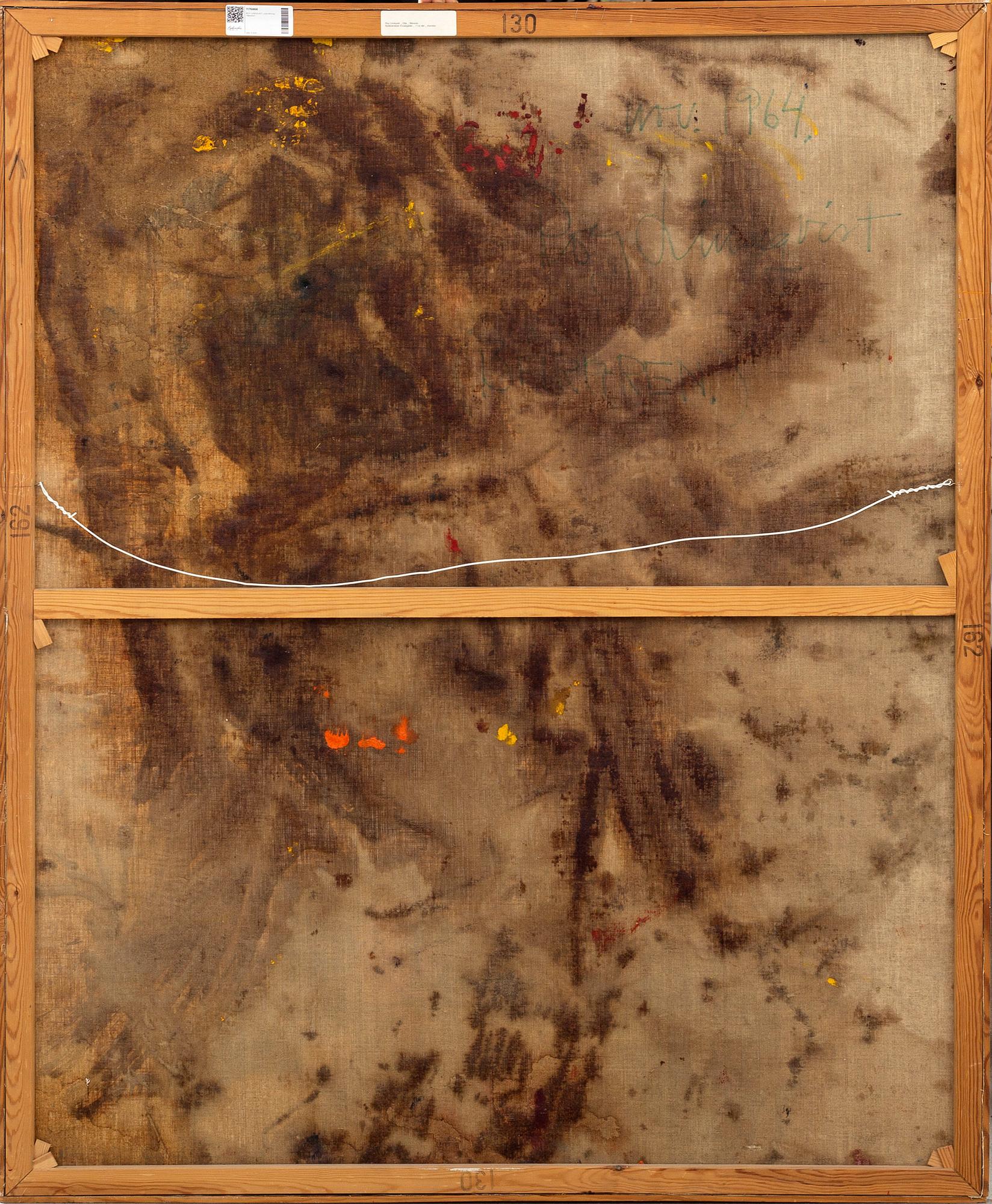 ROY LINDQUIST, olja på duk, signerad och daterad nov 1964.