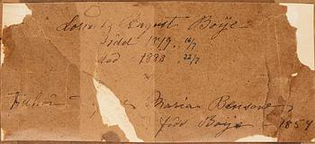 Okänd konstnär, 1800-tal, "Lorentz August Boije" (1819-1883).