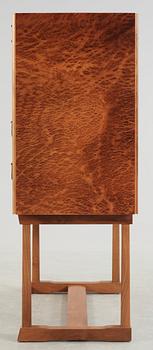 A Josef Frank burrwood veneer, mahogany and walnut cabinet, 'Nationalmuseiskåpet', Svenskt Tenn, model 881.