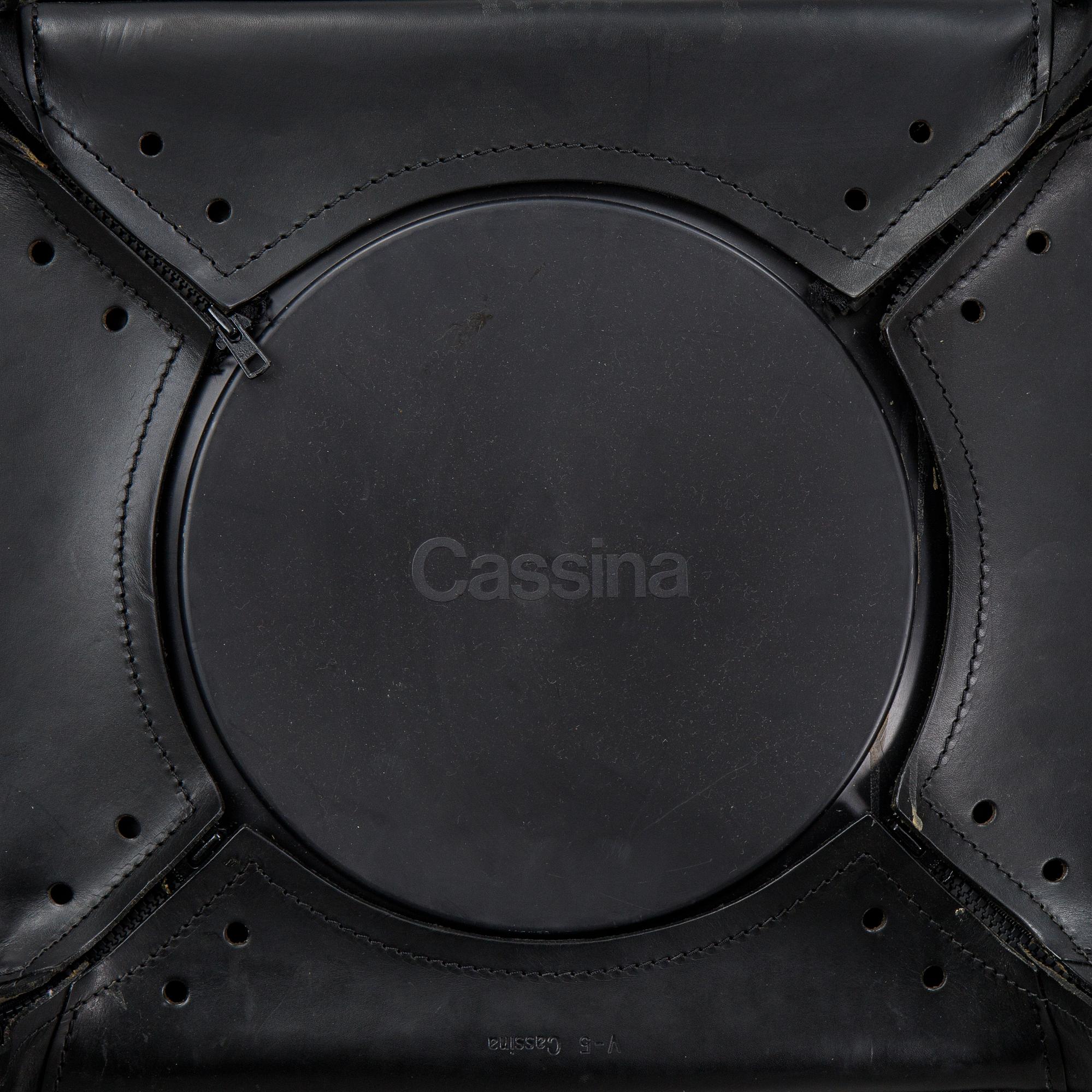 Mario Bellini, a "412 Cab" chair for Cassina, Italy, 21st Century.