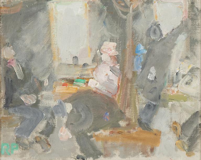 Ragnar Person, oil on canvas, signed RP.