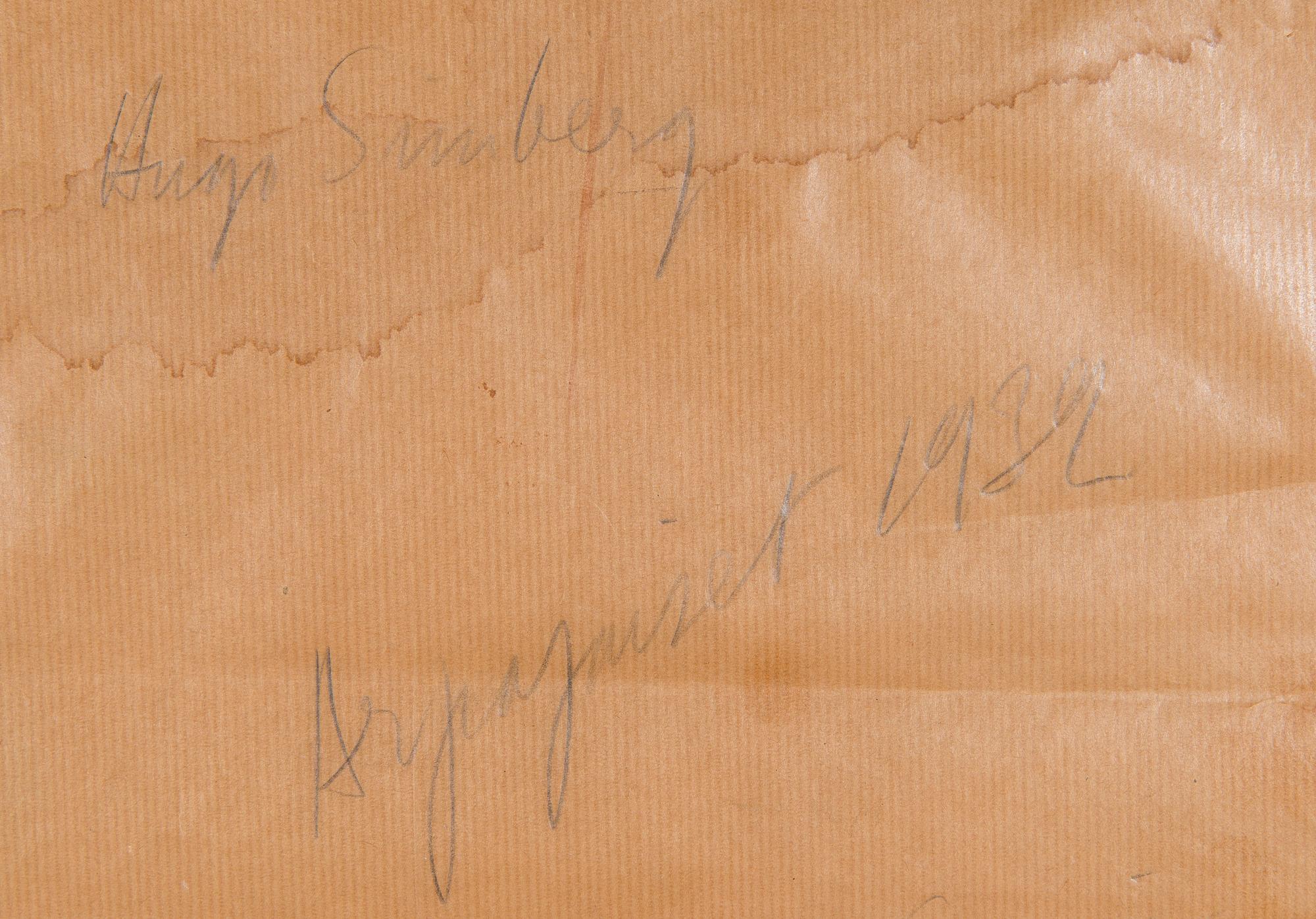 Hugo Simberg, "Luxemburgin puistossa".