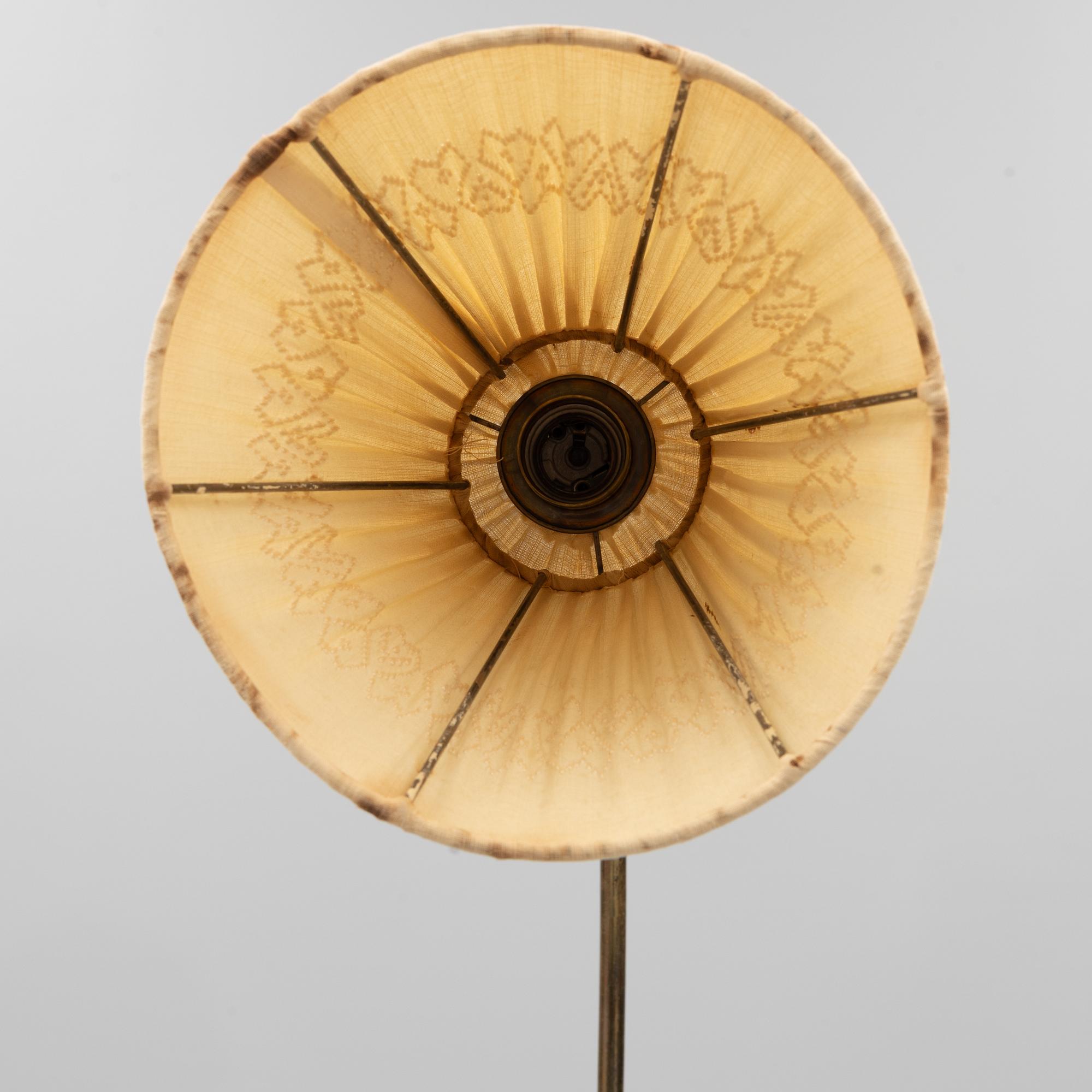 Scandinavian Modern, Floor lamp, 1940s.