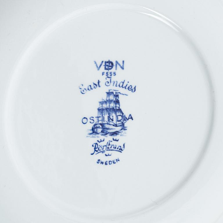 An 82-piece 'Ostindia' porcelain service from Rörstrand.