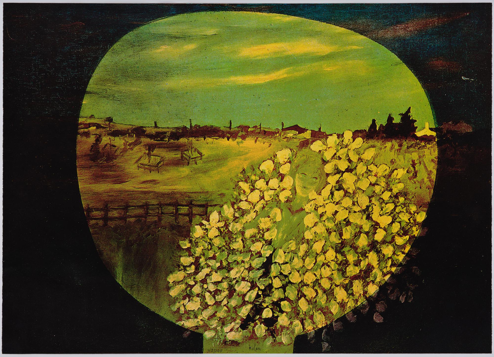 Sidney Nolan, Untitled from: "Hommage aux Prix Nobel" (The Nobel Prize Portfolio).
