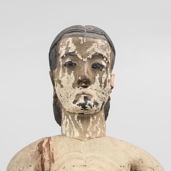 Skulptur, Spansk-kolonial, Santos, 1700/1800-tal.