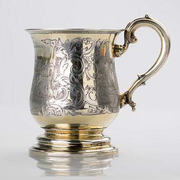 TEMUGG, silver. Ryssland, S:t Petersburg, 1847. Vikt ca 172.