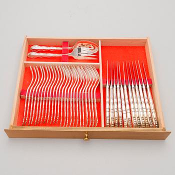 Silver Plated Cutlery Set for Twelve person, made in UK.