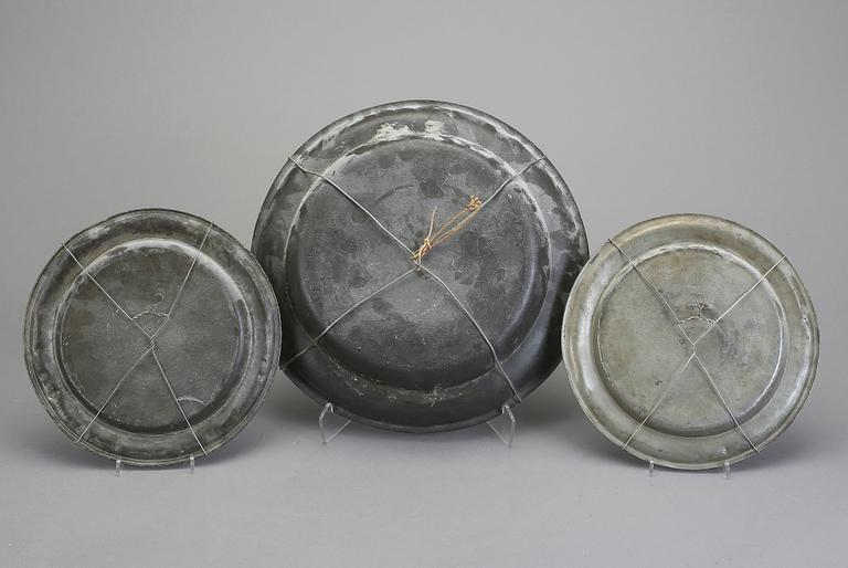 FAT, 2+1 delar, tenn, 1700/1800-tal.