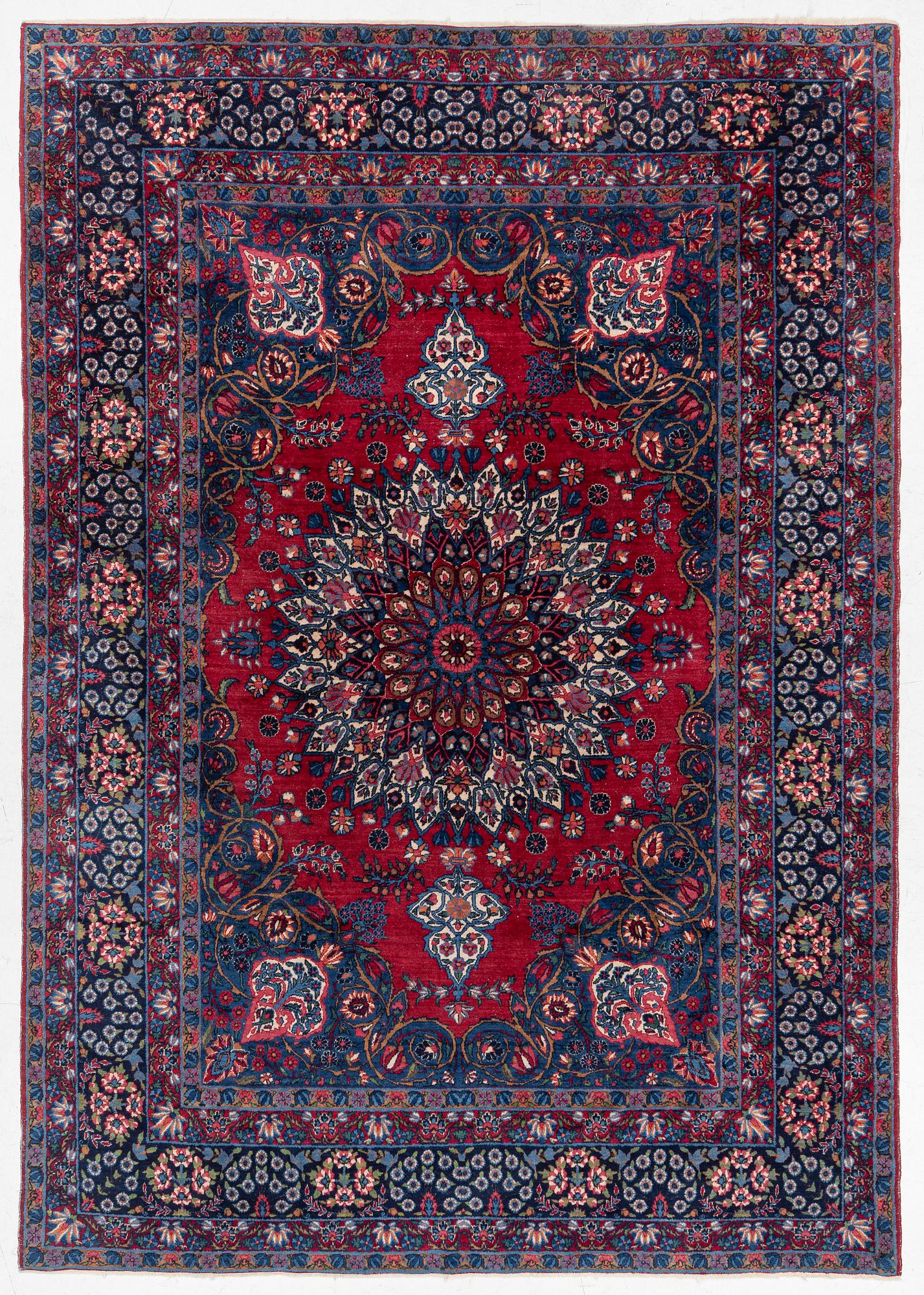 Matta, Kirman Yasd, ca 320 x 220 cm.