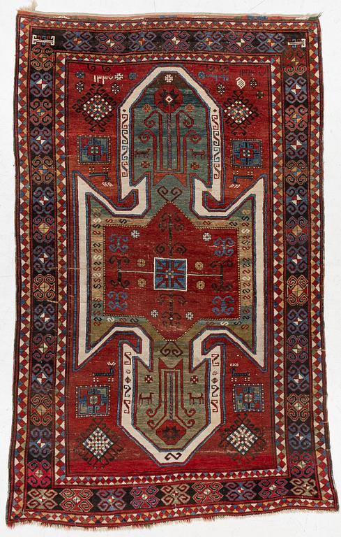 Matta, antik Sewan Kazak, södra Kaukasus, ca 295 x 180 cm.