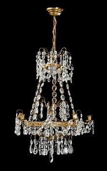 LJUSKRONA, gustaviansk stil, 1900-talets mitt. H 70.