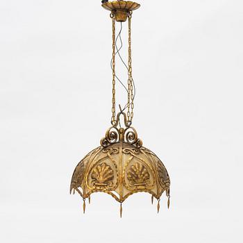 A ceiling lamp, first half of the 20th century.