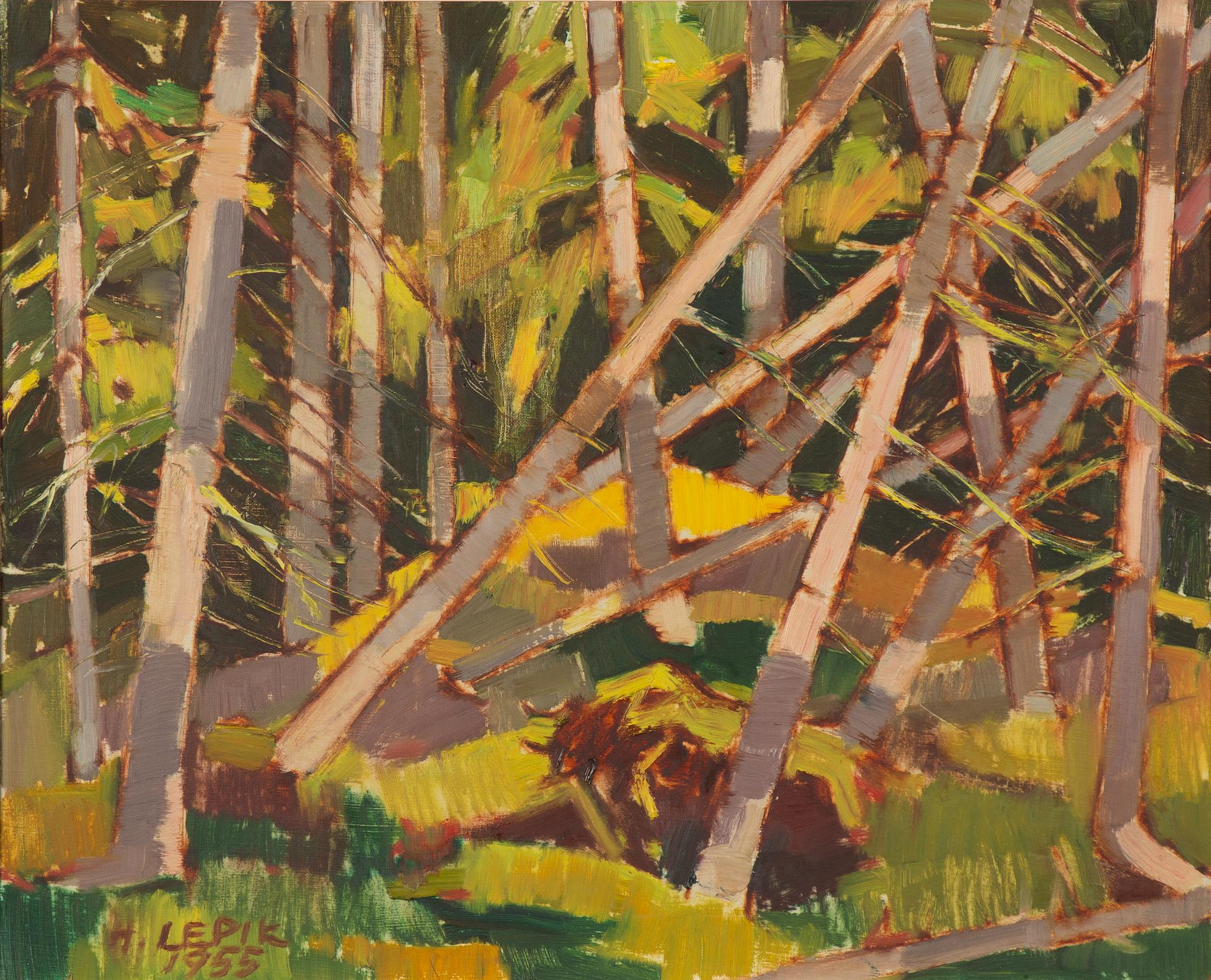 Hugo Lepik, Skogsglänta.