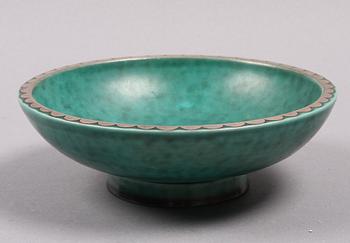 SKÅL, stengods, "Argenta", Wilhelm Kåge, Gustavsberg.