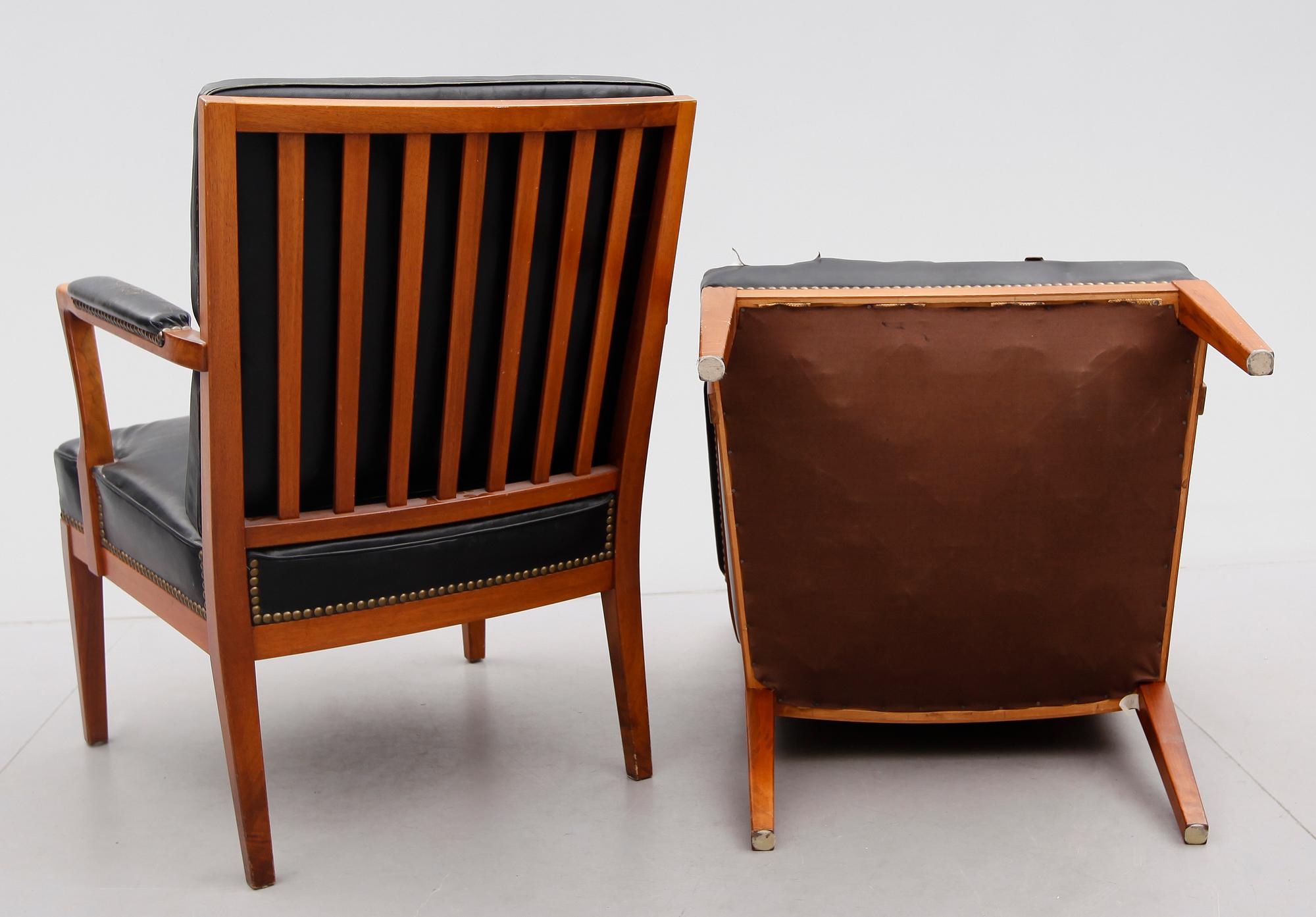 FÅTÖLJER, 1 par, AB Chamberts Möbelfabrik, 1959.