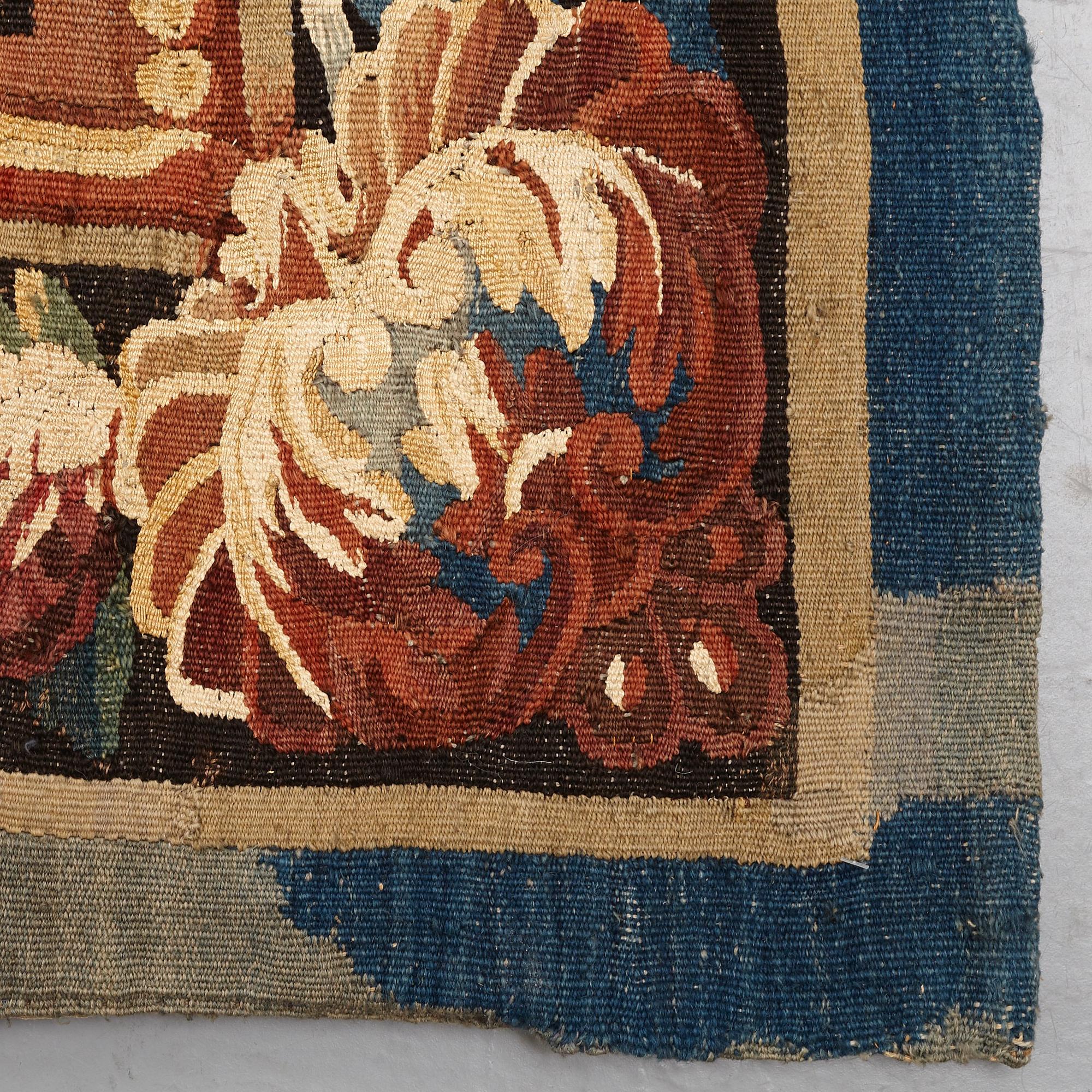 A "Verdure", tapestry, ca 305 x 500 cm, signerad VIT*M*R*D'AUBVSSON.