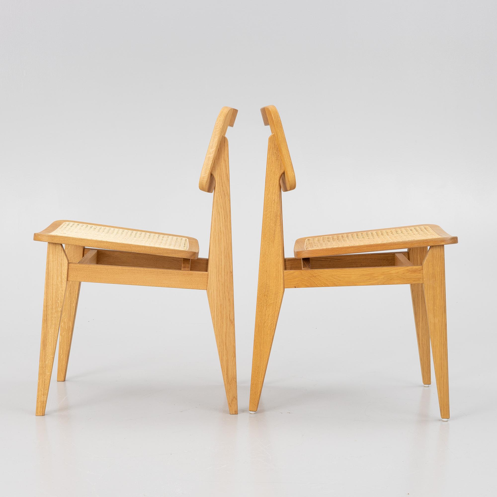 Marcel Gascoin, stolar, 7 st, "C-Chair", Gubi.