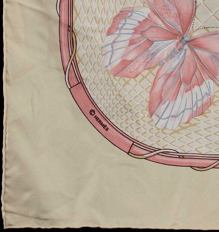 SCARF, siden, "Farandole", design Caty Latham, Hermès, Paris, 1900-talets fjärde kvartal.