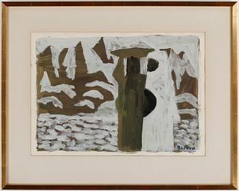 Bo Beskow · BO BESKOW, gouache, signerad.