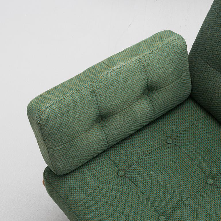 Peter Hvidt & Orla Mølgaard Nielsen, sofa group, 3 pieces, "Minerva", France & Son, Denmark, 1960s.