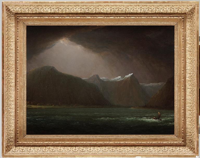 Carl Johan Fahlcrantz, Sogne fjord.