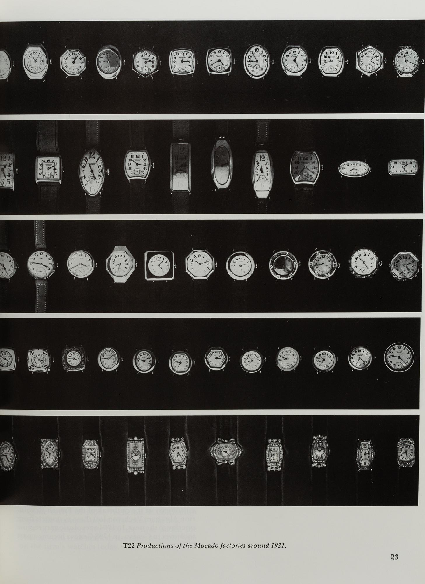 A lot of 4 books regarding watches.