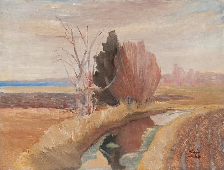 Viljo Kojo, AUTUMN LANDSCAPE.