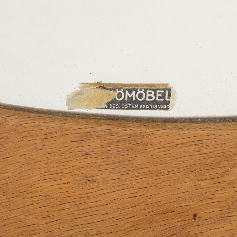 AN ÖSTEN KRISTIANSSON "402" MIRROR, VITTSJÖ MÖBELFABRIK, 1950´S.