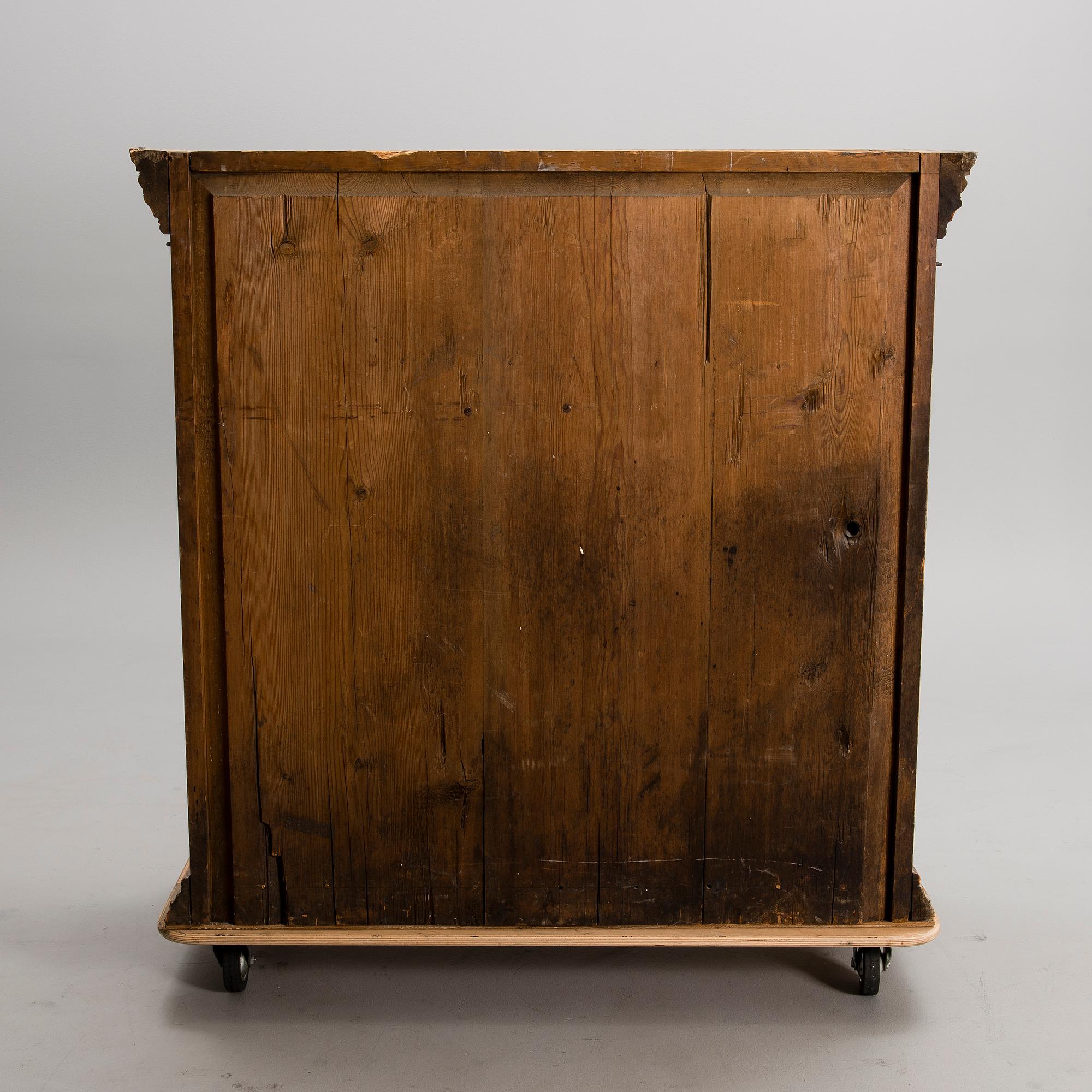 RUSTIC CUPBOARD, Satakunta, Finland, 1837.
