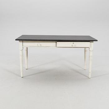 Kitchen table/work table around 1900.