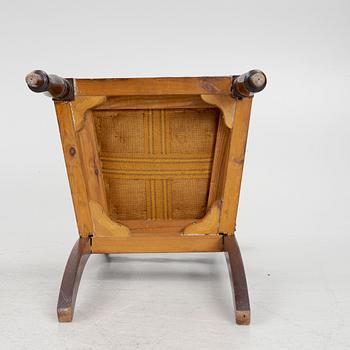 A set of four mahogany chairs, mid19th century.