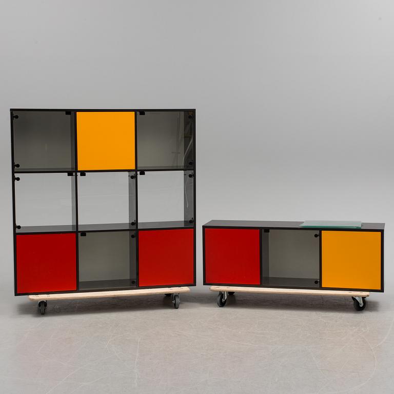 A 1980s 'Matador' shelf by Tord Björklund, IKEA.