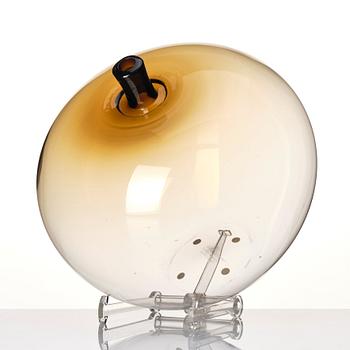 Ingeborg Lundin, a "Melon" glass vase, Orrefors, Sweden 1950s.