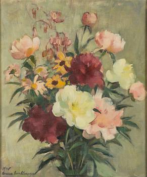 Anna Snellman, oil on canvas, signed and dated 1945.