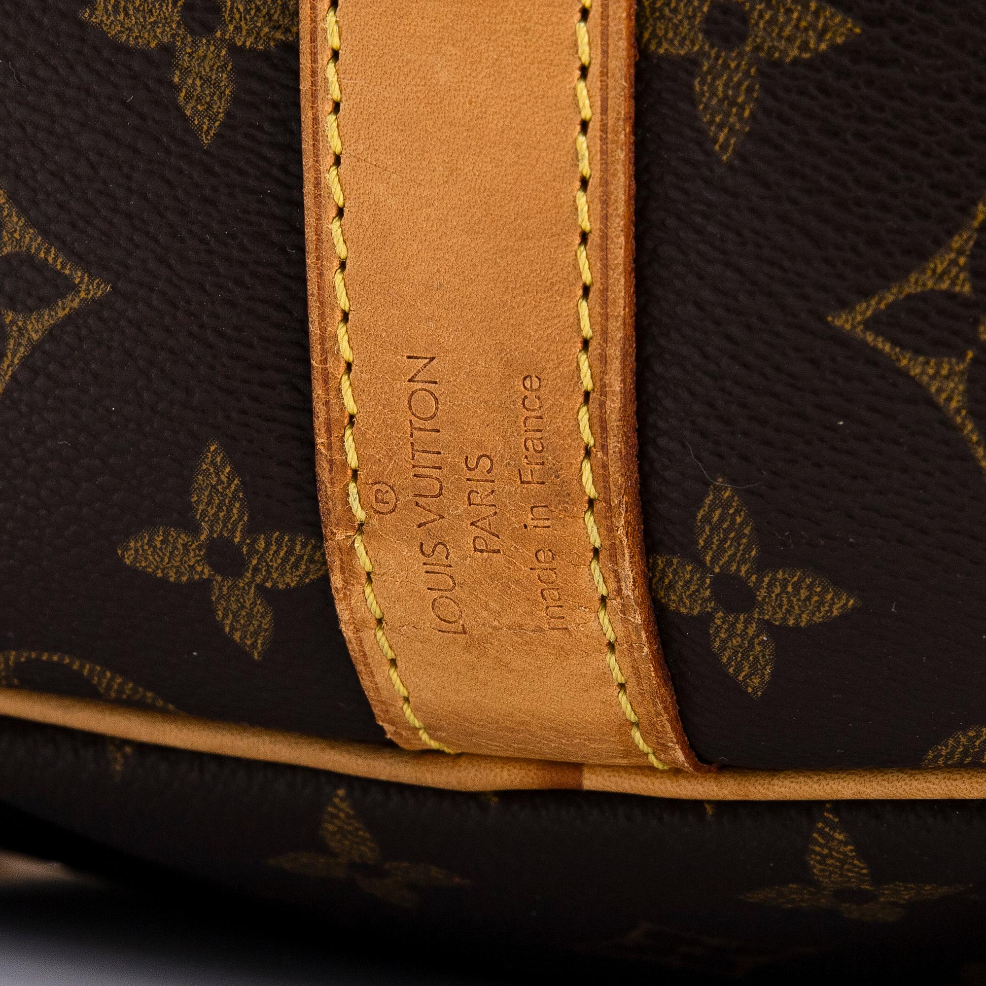 Louis Vuitton, a Monogram Canvas 'Keepall 60 Bandoulière' weekend bag.