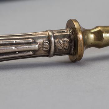 BESTICK 20 delar, Gebrüder KO, Berlin, 1900-talets början. Vikt ca 551 gram.