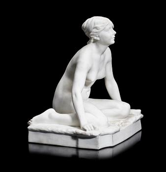 FIGURIN, parian, "Grodan", Per Hasselberg, Gustavsberg, 1920.