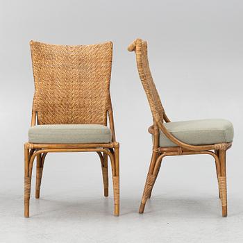 A set of 4 dining chairs. "Melody", Sika Design.