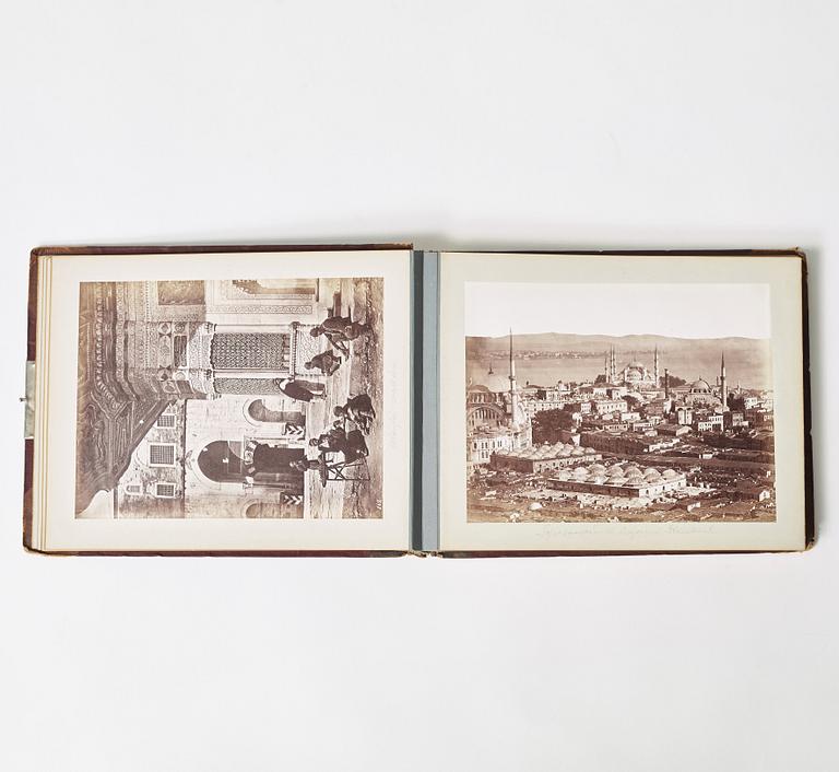 GUILLIAUME GUSTAVE BERGGREN (1835-1920), 47 albumen prints, Constantinople et Athènes.