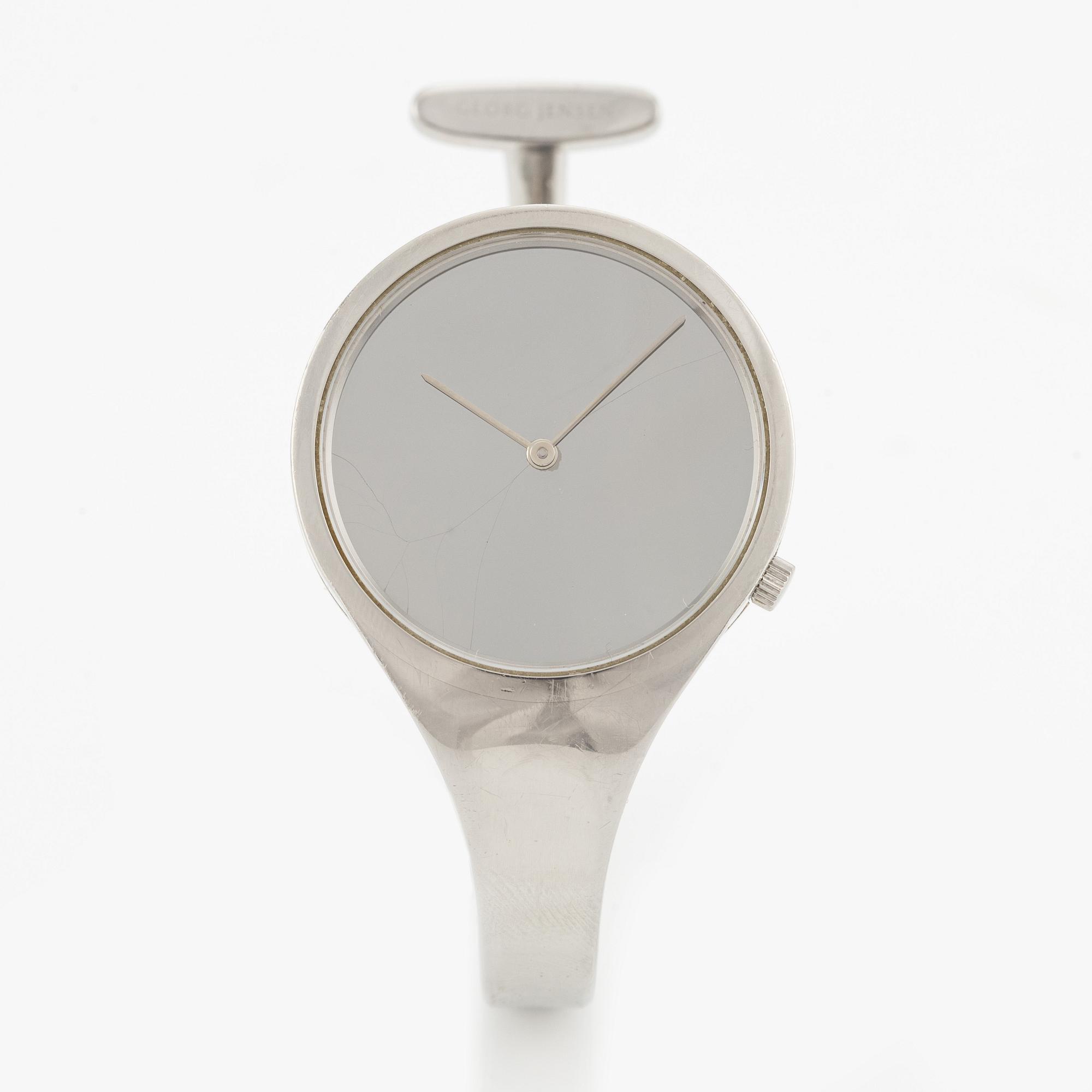 Georg Jensen, Vivianna, designed by Torun Bülow-Hübe, wristwatch, 33 mm.