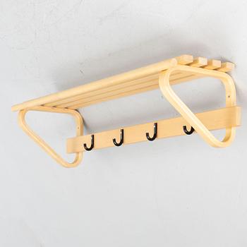 Alvar Aalto, a model 109 shelf, Artek, Finland, 21st century.